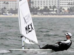 El regiomontano participará en vela, en láser. MEXSPORT  /