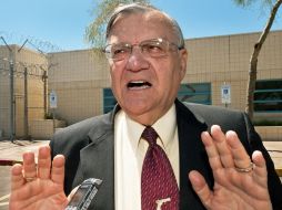 Arpaio fue elegido sheriff desde 1992 y ha sido reelegido desde entonces. AFP  /