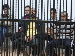 Celda en una corte de Trípoli, Libia. EFE  /