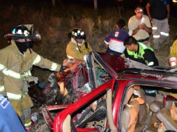 Para rescatar los cadáveres fue necesaria la intervención de la maquinaria conocida como las ''quijadas de la vida''.  /