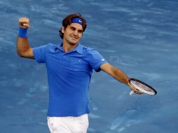 Roger Federer logra su tercer titulo en el Masters de Madrid. EFE  /