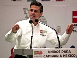 En 45 días de campaña electoral, Peña Nieto ha vistiado 22 estados de la república mexicana. ARCHIVO  /