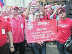 El 1 de mayo de 2007 se dio nacionalización de los campos petroleros de la Faja Petrolífera del Orinoco. ESPECIAL  /