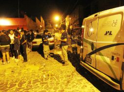 El cadáver fue llevado a la morgue de la Zona Metropolitana de Guadalajara.  /