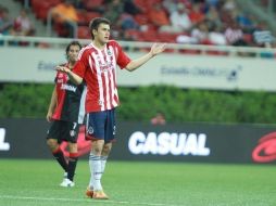 El césped sintético de séptima generación del estadio, no ha ayudado al Guadalajara. ARCHIVO  /