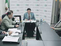 Una sesión del Consejo del Instituto de Transparencia.  /