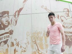 El “Cepillo” Peralta marcó los dos tantos con los que Santos eliminó a Tigres en la semifinal. MEXSPORT  /