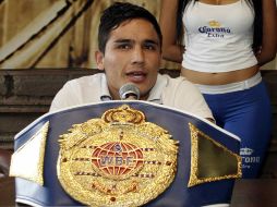 Juan José Montes busca tener una buena carrera en el boxeo. MEXSPORT  /