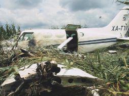 En el accidente murieron dos personas, posiblemente mexicanos por los documentos que portaban. ARCHIVO  /
