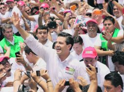 Enrique Peña Nieto dijo a maestros que es “con ustedes y no contra ustedes como vamos a impulsar la revolución educativa”. EL UNIVERSAL  /