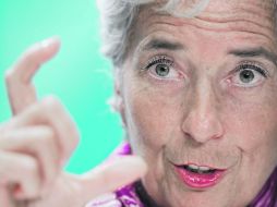 La directora del FMI, Christine Lagarde, sin embargo, vislumbra la posibilidad de nuevos financiamientos y plazos. AFP  /