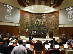 Con la aprobación de la convocatoria se da cumplimiento a lo que instruyó el pleno del Congreso del Estado. ARCHIVO  /