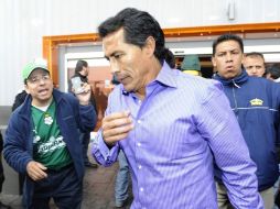 El técnico Benjamín Galindo aseguró que Santos tiene todo para adjudicarse la corona. ARCHIVO  /