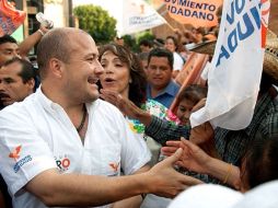 El voto por candidatos de distintos partidos beneficiará su proyecto rumbo al Gobierno del Estado.ELUNIVERSAL  /