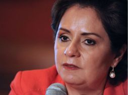 La secretaria (ministra) de Relaciones Exteriores de México, Patricia Espinosa. ARCHIVO  /