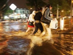 Las inundaciones causan daños anuales en la metrópoli que rondan los 529 millones de pesos. ARCHIVO  /