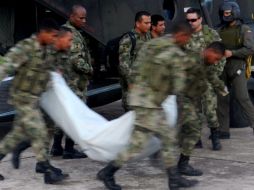 Las FARC emboscaron a los militares colombianos cerca de la frontera con Venezuela. EFE  /