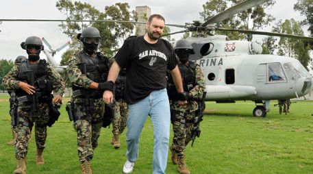 Sergio Villarreal detenido en México en septiembre de 2010. ARCHIVO  /