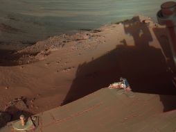 El Opportunity, un vehículo de seis ruedas e impulsado por energía solar. AP  /