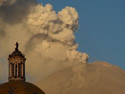 El Semáforo de Alerta Volcánica permanece en amarillo fase 3, reporta el Cenapred. AP  /