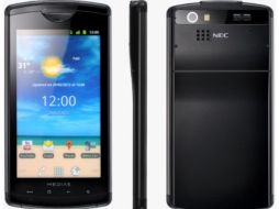 NEC dijo que su nuevo celular cuenta con una pantalla de 4 pulgadas. ESPECIAL  /