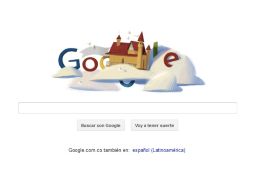 Doodle que hace homenaje al compositor colombiano Rafael Escalona. ESPECIAL  /