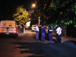 La víctima fue llevada a la morgue de la Zona Metropolitana de Guadalajara.  /