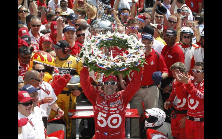 Darío Franchitti también ganó en 2007 y 2010. REUTERS  /