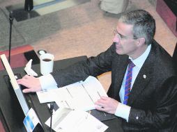 José González (foto) arremetió contra el ex gobernador de Baja California Sur, Narciso Agúndez, preso por peculado. NTX  /