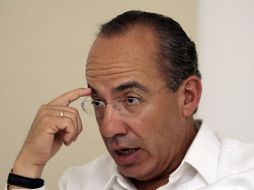 El acto encabezado por el Presidente Felipe Calderón Hinojosa se desprende de la pasada Cumbre de las Américas. ARCHIVO  /