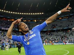 Tras ganar la Champions, Didier Drogba informó que no renovaría contrato con Chelsea. ARCHIVO  /