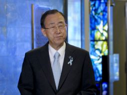 El secretario de la ONU, Ban Ki-moon, espera que el nuevo Gobierno de Israel permita la reanudación del proceso de paz. EFE  /