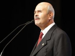 Ante empresarios, el gobernador Vallejo se comprometió a disminuir los índices de delincuencia en un máximo de tres meses. ARCHIVO  /