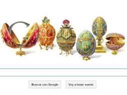 Un doodle en homenaje a la calidad y sensibilidad de Fabergé. ESPECIAL  /