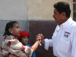 Ramiro Hernández continuó con su recorrido por la capital jalisciense. ESPECIAL  /