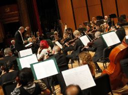 Un escenario soñado, respaldados por la batuta del maestro Jorge Rivero.  /