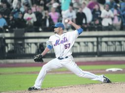 El lanzador venezolano, Johan Santana, logró el juego sin hits ni carreras en Nueva York, en el campo de los Mets, el Citi Field. AP  /