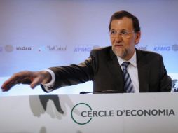 El mandatario  habló en la clausura de la XXVIII edición de las jornadas económicas que organiza el Círculo de Economía. REUTERS  /