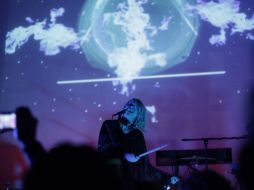 Trappes lidió con problemas técnicos durante 'Solid gold', sin embargo los fans la ayudaron coreando el tema.  /