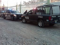 Fue en los cruces de Frailes y Españoles, en la colonia La Duraznera, donde se llevó a cabo el operativo.  /