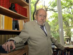 El filólogo mexicano Ernesto de la Peña será galardonado por su labor de difundir la cultura. EFE  /