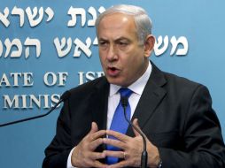 Benjamin Netanyahu defiende política de expansión de asentamientos. EFE  /
