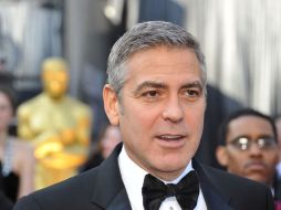 Clooney es este momento se encuentra grabando ''Buenas noches, y buena suerte''. ARCHIVO  /
