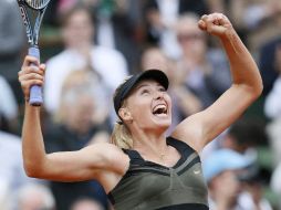 Roland Garros es el título 27 de Sharapova. AFP  /