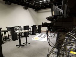 A las 09:00 horas se había programado la llegada de los cinco aspirantes a la gubernatura en el lugar del debate.  /