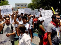 El movimiento se encuentra ahora en Parque Rojo, para de allí partir al parque Las Estrellas, cercano a la Expo Guadalajara.  /