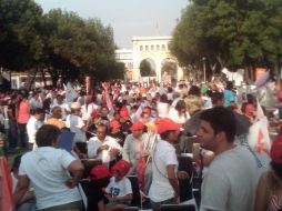 Los seguidores se encuentran sobre avenida Vallarta entre Los Arcos y la Glorieta de la Minerva.  /