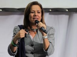 Los Pinos informa que una vez concluida la etapa de recuperación, Margarita Zavala retomará sus actividades. ARCHIVO  /