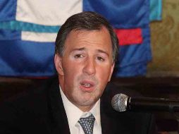 José Antonio Meade en conferencia de prensa sobre la cumbre del G-20. EL UNIVERSAL  /