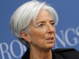 La directora gerente del Fondo Monetario Internacional, Christine Lagarde. ARCHIVO  /